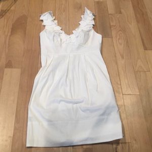 BCBGMAXAZRIA White Sundress